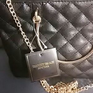 Small black handbag